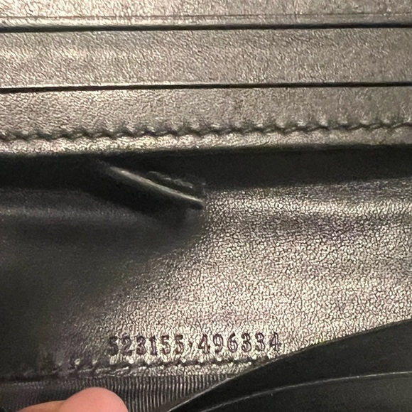 AUTHENTIC GUCCI OPHIDIA CARD WALLET BLK. - Picture 9 of 14